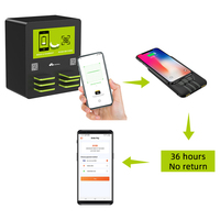 Nouveaux produits de technologie partage public powerbank partagé stations de charge portables nfc pos power bank station de location