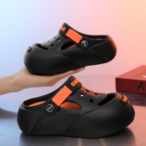 Nouvelles sandales légères et respirantes à bout fermé pour enfants 2024, style unisexe pour garçons, filles et bébés, chaussons pour enfants - Product Image 4