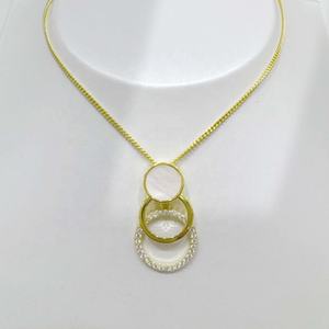 Collar de plata de ley S925 al por mayor, ajustable, de doble capa, joyería fina, delicado, para novias, verano, mamá, collares coreanos - Product Image 5