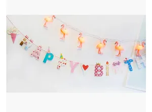 Banderas Personalizadas con Diseño de Casa de Dulces para Decoración de Fiestas de <span class=keywords><strong>Cumpleaños</strong></span>, Habitaciones Infantiles, Pancartas Adorables - Product Image 6