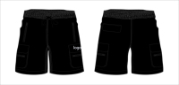 Shorts de course sur sentier Ripstop Shorts courts de gymnastique cargo vierges en gros OEM nylon extensible dans les quatre sens pour hommes 5 pouces avec poches personnalisées