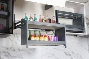 Particle Brand Wholesale Lift <b>Locker</b> Smart Storage Factory Direct Supply Custom Lift Kitchen <b>Cabinet</b> Gray TST Closet Accessories - Product Image 2