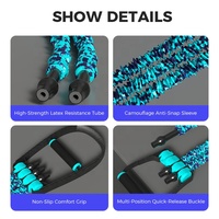 Offre Spéciale Poitrine Formation Expander Pull-Rope Force Trainer Résistance Tube Multifonction Fitness Home Gym Band Mike Sports