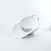Casquette de baseball structurée à 6 panneaux en coton de haute qualité avec logo brodé, visière incurvée, unisexe, sport