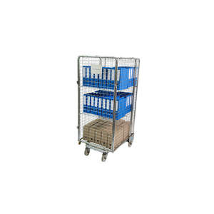 रसद कार्गो भंडारण रोल पिंजरे ट्राली से कैस्टर के साथ चीनी आपूर्तिकर्ता - Product Image 5