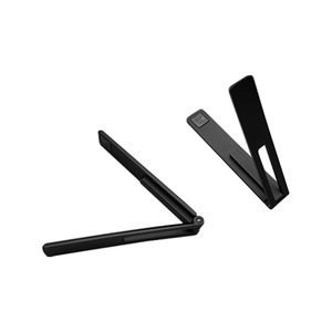 Stainless Steel Mobile Phone Holder One Touch Release <b>Desk</b> Mount <b>Foldable</b> Slim Design - Product Image 2