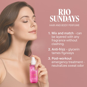 Bruma Perfumada para Cabello y Cuerpo <span class=keywords><strong>RIO</strong></span> SUNDAYS |   Aroma a Vainilla, Mora y Ámbar, Spray de Fragancia de Doble Uso para Cabello y Piel - Product Image 6