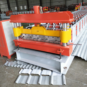 Sóng Roof tấm Máy làm maquina Para hacer teja sàn boong cuộn tạo thành máy - Product Image 2
