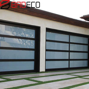 <span class=keywords><strong>Porte</strong></span> <span class=keywords><strong>de</strong></span> <span class=keywords><strong>Garage</strong></span> en aluminium, cadre en verre noir givré, fenêtres <span class=keywords><strong>de</strong></span> <span class=keywords><strong>porte</strong></span> <span class=keywords><strong>de</strong></span> <span class=keywords><strong>Garage</strong></span> en verre trempé - Product Image 5