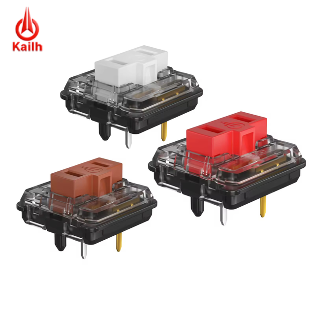 Kailh Choc V1 Low Profile Mechanical Keyboard Switch 50M Lifespan 3Pin Clickys Linear Tactile for Portable Laptop Keyboards
