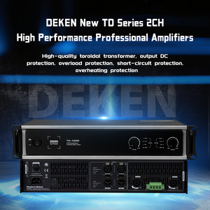 Deken TD-1500 Chuyên Nghiệp 2U Khuếch Đại Công Suất 1500W * 2 cao-Hiệu Quả Class D Âm Thanh Amp Cho Ktvs Đa-Chức Năng Hội trường Sống - Product Image 6