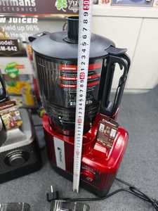 Extracteur de jus lent Hoffmans 166 mm pour pommes entières, 400 W, puissant, à froid, à mastication, haute extraction, 220 V - Product Image 6
