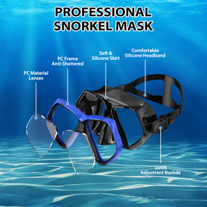 <span class=keywords><strong>Equipo</strong></span> <span class=keywords><strong>de</strong></span> <span class=keywords><strong>Buceo</strong></span> Portátil, Set <span class=keywords><strong>de</strong></span> Snorkel con Máscara, Snorkel <span class=keywords><strong>de</strong></span> Boca Seca, Aletas <span class=keywords><strong>de</strong></span> Talón Abierto, Ideal para Viajes, Natación en el Mar, Deportes Acuáticos - Product Image 3