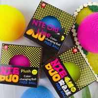 Jouet anti-stress en peluche en forme de boule de tofu, changeant de couleur, à pétrir, avec musique et maltose, pour enfants et adultes, moments de détente