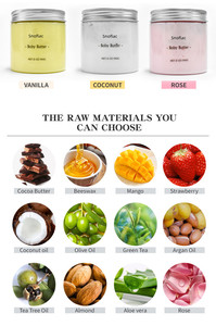 Crème corporelle de haute qualité Accepte la personnalisation en petites séries pour hydrater, hydrater et éclaircir <span class=keywords><strong>Prix</strong></span> bas - Product Image 5