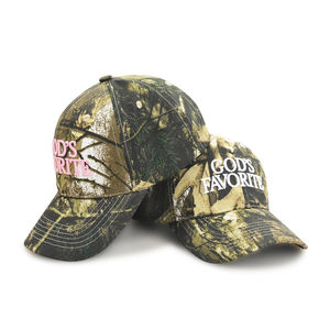 Gorra de Béisbol Vintage con Patrón Woodland, 6 Paneles, Estructurada, Transpirable, de Algodón, Ajustable, Unisex, para Exteriores - Product Image 1