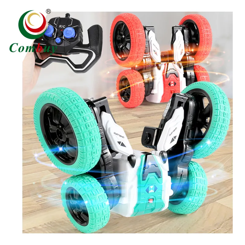 2.4Ghz rotary flip bouncing rolling stunt car remote control