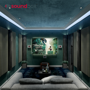 Panneau d'absorption et de diffusion acoustique en bois Soundbox <span class=keywords><strong>Classic</strong></span> ARC pour solution acoustique de cinéma maison de luxe - Product Image 5