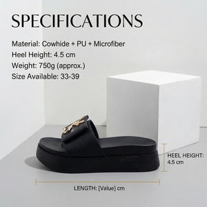 Chaussures pour femmes en cuir véritable souple, antidérapantes, pour l'extérieur, style urbain tendance, dessus en cuir de vachette (4,5 cm), printemps-automne - Product Image 4