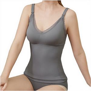 Sujetador de Lactancia Personalizado, Transpirable, Tejido, Sin Varillas, Color Sólido, X-6397 #   Sujetador de Lactancia sin Costuras de Alta Calidad para Mujer, con Apertura Frontal Manos Libres - Product Image 2