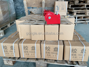 Treuil <span class=keywords><strong>manuel</strong></span> de levage pour ligne d'alimentation et d'abreuvement de volaille, 3500 LBS, prix économique, équipement avicole pour poulailler - Product Image 3