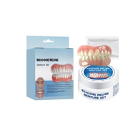 Juego de Dentaduras de Silicona Cómodas y Fáciles de Instalar, Adaptadas a Varias Formas de Dientes, Gran Venta
