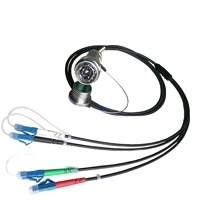 Conjunto de cables de 8 fibras, 3,0mm, <span class=keywords><strong>300</strong></span> metros con cuatro conexiones LC en cada extremo - Product Image 5