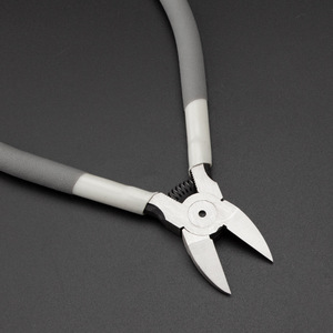Alicates de corte diagonal de acero al carbono de alta dureza de 4/5/6 pulgadas, tijeras electrónicas para cables y circlips - Product Image 4