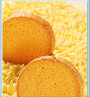 Naziba Biscuits croustillants au beurre Biscuits Emballage unique Pain grillé 45g