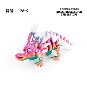 Juguete de Dinosaurio Impreso en <span class=keywords><strong>3D</strong></span> con Articulaciones de Esqueleto, Figuras de Velociraptor, Modelo Realista de Animal Prehistórico para Decoración de Escritorio - Product Image 5