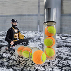 Pelotas de Pádel Profesionales de Alto Rendimiento, Presurizadas, 90 mm de Diámetro, 40 g de Peso, Rebote Consistente de 135-145 cm, 85-105 cm - Product Image 2