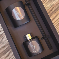 Ensemble cadeau diffuseur de parfum AIKUN avec bâtonnets en rotin et boîte haut de gamme pour la décoration de la maison, du spa et des chambres d'hôtel