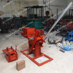 Nhỏ và giá rẻ đất sét gạch nhà sản xuất lồng vào nhau khối đất Máy làm trong kho - Product Image 5