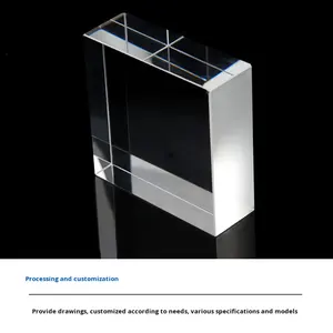 직각 프리즘 고정밀 광학 기기 광 투과 99.5% 각도 공차 ± 0.3 아크 두 번째 어닐링 BK7 - Product Image 5