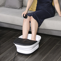 Bak Mandi Lipat Terlaris Amazon, Pijat Kaki Spa dengan Pemanas, Gelembung, Nirkabel & Timer