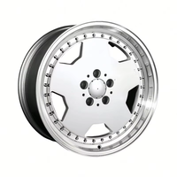 Jantes en alliage GPW 5x112 17 18 pouces pour voitures particulières 8J 9.5J à déport profond pour jantes Mercedes W140 W201 W126 W124