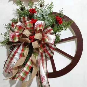 Guirnalda Navideña Ecológica, Adorno Navideño para Puerta Principal, Guirnalda Artificial de Pino para Decoración de Fiestas - Product Image 4