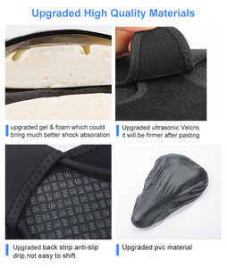 MLD – <span class=keywords><strong>siège</strong></span> de <span class=keywords><strong>vélo</strong></span> de route <span class=keywords><strong>en</strong></span> montagne personnalisé, coussin souple, <span class=keywords><strong>Gel</strong></span> de selle 3D, housse de selle, accessoires de <span class=keywords><strong>vélo</strong></span> - Product Image 3