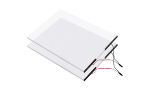 Verre Ito conducteur à revêtement résistant à la chaleur 0.2-3mm personnalisé verre carré épais transparent <span class=keywords><strong>pour</strong></span> laboratoire - Product Image 6