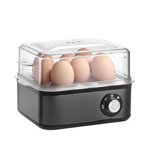 Compact Automatic <b>Electric</b> Boiling Egg Cooker Stainless Steel Restaurant Egg <b>Steamer</b> 3 Quarts 1-12 Eggs for Household Use - Product Image 1