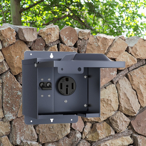 Scatola per Prese Elettriche 50A Impermeabile per Esterni, Scatola per Dispositivi Elettrici Durevole con Interruttore Automatico UL - Product Image 1