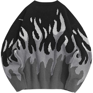 <span class=keywords><strong>Pull</strong></span> à col rond pour hommes, avec logo personnalisé, OEM et ODM, haut en tricot à manches longues, mode, <span class=keywords><strong>maille</strong></span>, jersey, <span class=keywords><strong>pull</strong></span> tricoté pour l'hiver - Product Image 1