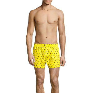 Calzoncillos amarillos de diseño de moda de alta calidad personalizados para hombre - Product Image 1