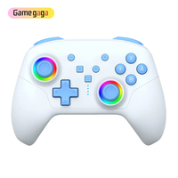 Control Inalámbrico para Juegos HS-SW2503 con Joystick y Botones Traseros, Efecto de Luz RGB, Función de Activación para Consola Switch 2
