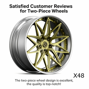 Jantes de voiture de tourisme X48 18 pouces R18 5x130 5x112 Jantes en alliage bronze forgées A6 S6 RS6 A7 S7 <span class=keywords><strong>RS7</strong></span> A8 S8 911 - Product Image 3