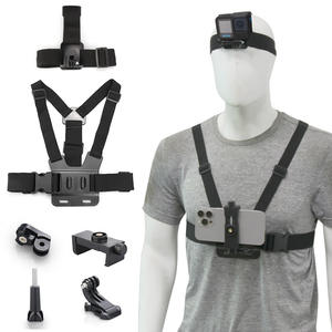 Outdoor Cycling Off-Road Chest Strap Headband Chest-Mounted Phone Holder for First-Person Perspective <b>Shooting</b> Action Accessory - Product Image 1