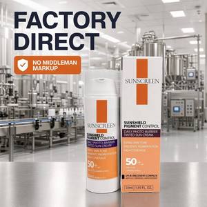 <span class=keywords><strong>Correcteur</strong></span> de teint SPF50, crème solaire minérale teintée, large spectre, anti-hyperpigmentation, haute couvrance, pour peaux sensibles, visage, usage quotidien - Product Image 6