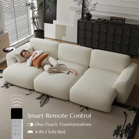 Canapé modulaire sectionnel en tissu chenille moderne Atunus, canapé électrique de détente avec accoudoirs, design confortable pour salon