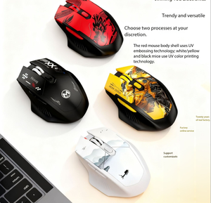 Neue Leichte Chinesische E-Sport-Maus <span class=keywords><strong>M100</strong></span> mit Optischem USB-Sensor, Wiederaufladbar, Dual-Modus, Leise Gaming-Maus für - Product Image 1