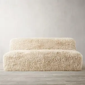 Sunwe высококачественная мебель для комнаты белый рис современный диван кожаный Французский диван мебель